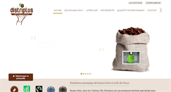 Desktop Screenshot of distriplus.fr