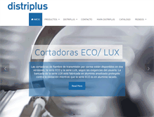 Tablet Screenshot of distriplus.es